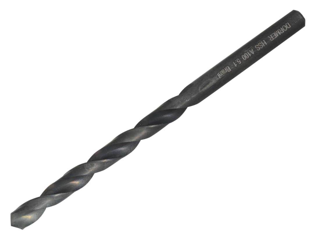 Dormer A100 HSS Jobber Drill Bit 5.10mm OL:86mm WL:52mm A1005.1