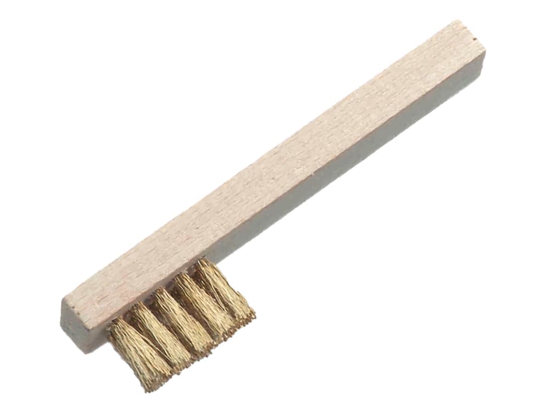 Lessmann Spark Plug Brush 3 Row Brass Wire 125.311