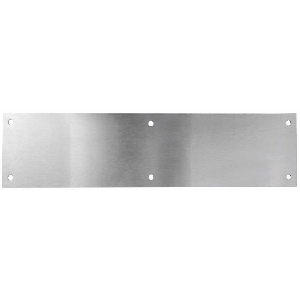 FD30 Fire Door Kick Plate - 815mm x 150mm - Satin Stainless Steel