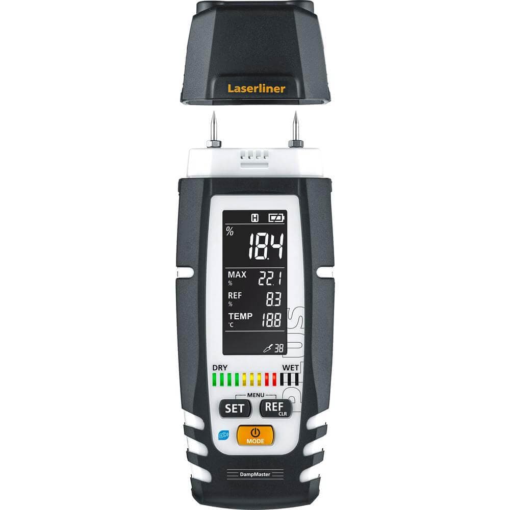 Laserliner 082.328A Dampmaster Plus Material Moisture Measuring Device 31924