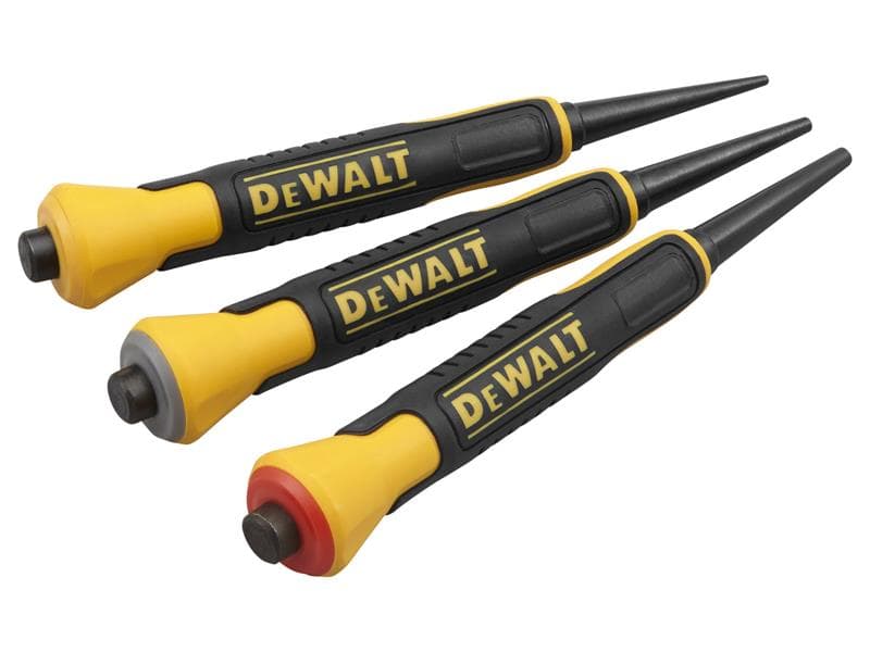 Dewalt Hand Tools DWHT0-58018 Bi-Material Nail Punch Set 3 Piece