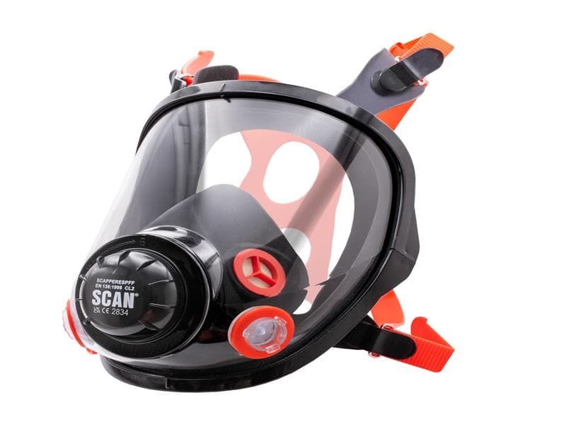 Scan FSM9800 Twin Full Face Respirator No Filters