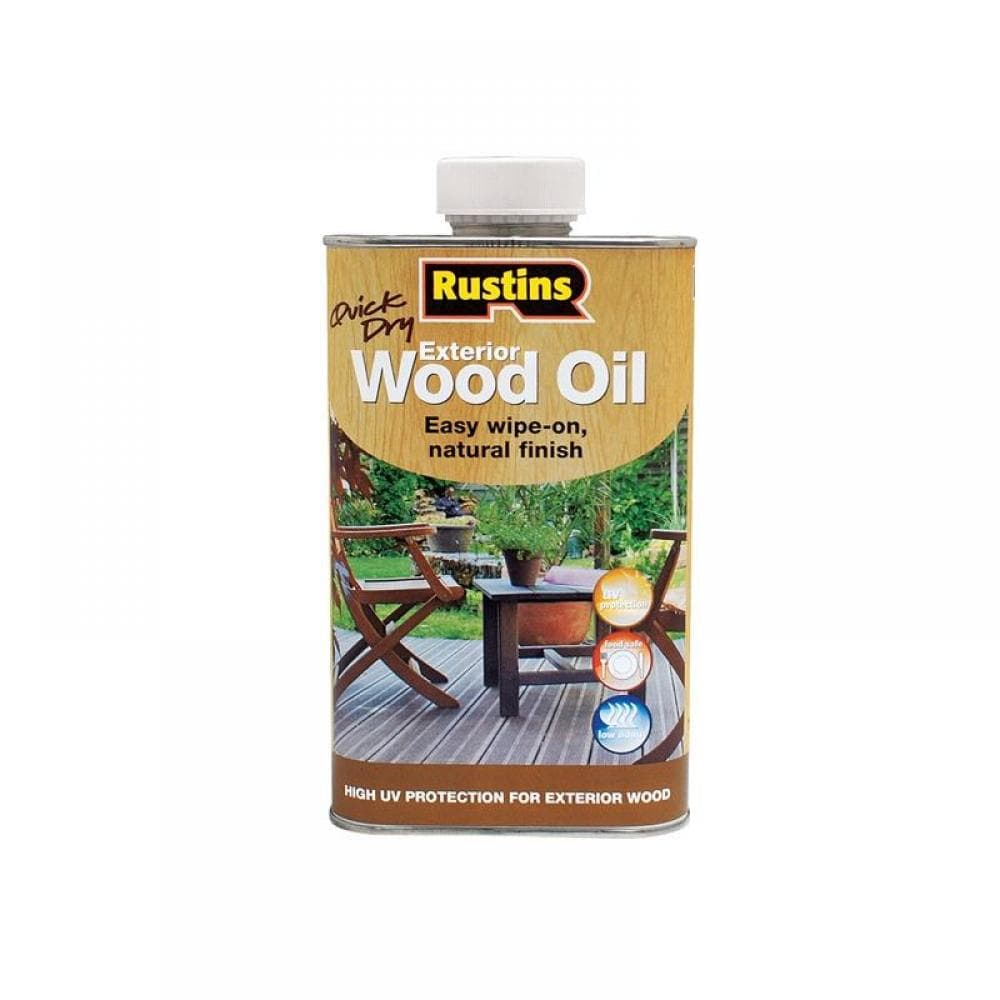 Rustins EWDOIL500 Exterior Wood Oil 500Ml