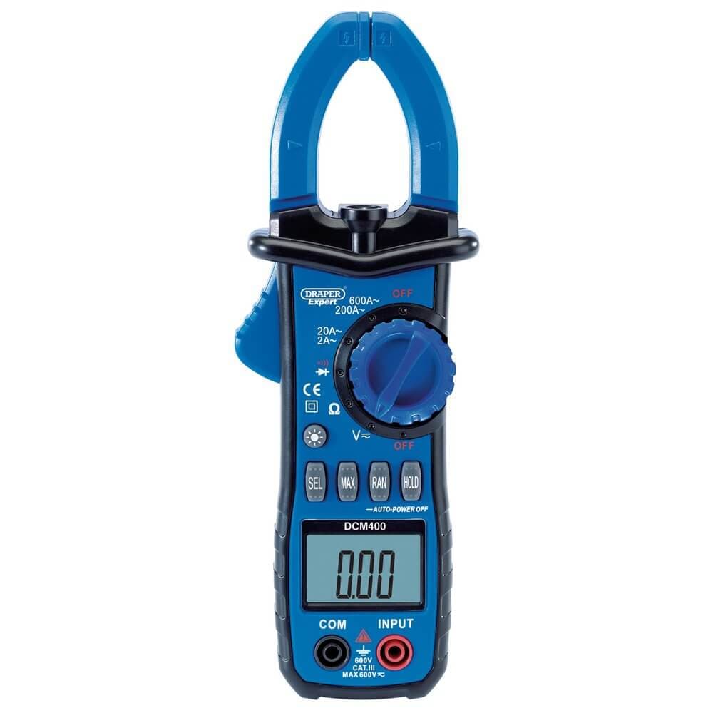 Draper Expert 41864 Manual-Ranging Digital Clamp Meter each
