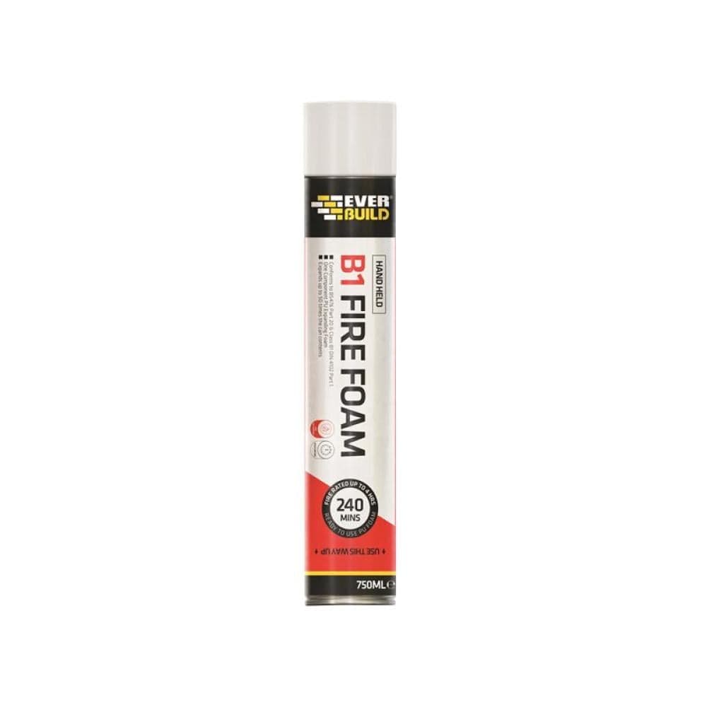 Everbuild Sika 488714 Fire Foam B1 Hand Grade Aerosol 750Ml