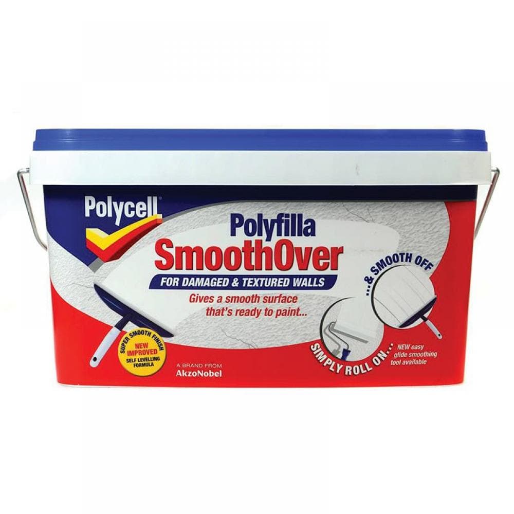 Polycell 5190662 Smoothover Damaged / Textured Walls 5 Litre