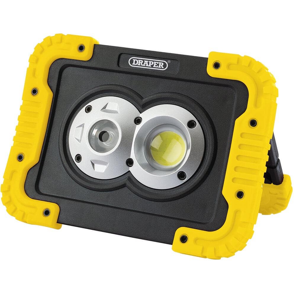 Draper 87737 Cob Led Rechargeable Worklight 10W 750 Lumens each