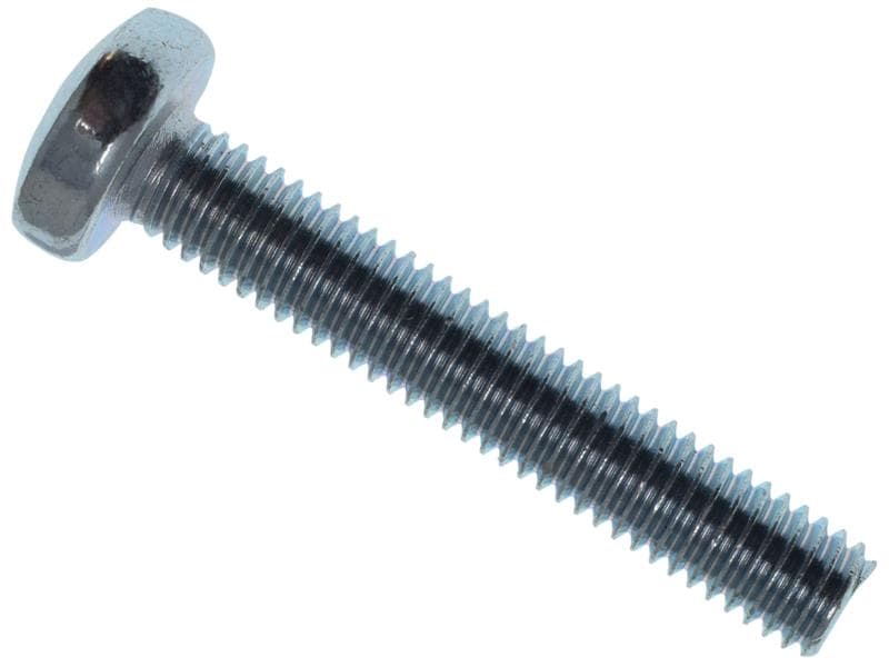 Metalmate® MEMMSPAN0530 Machine Screw Pozi Compatible Pan Head Zp M5 X 30Mm Box 25