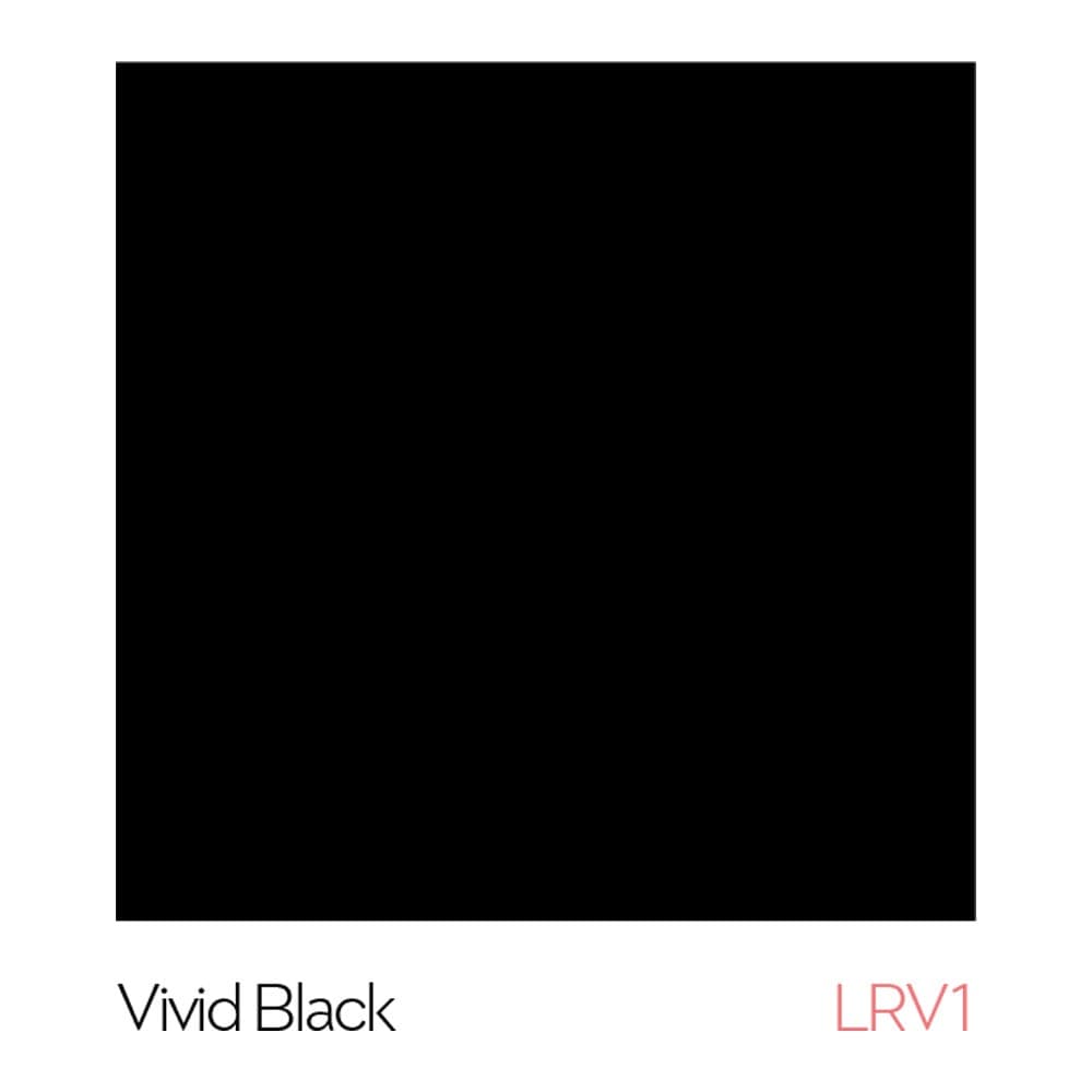 Hi-Clad Vinyl Floor Trim Two Part - Top & Bottom 3000mm Vivid Black