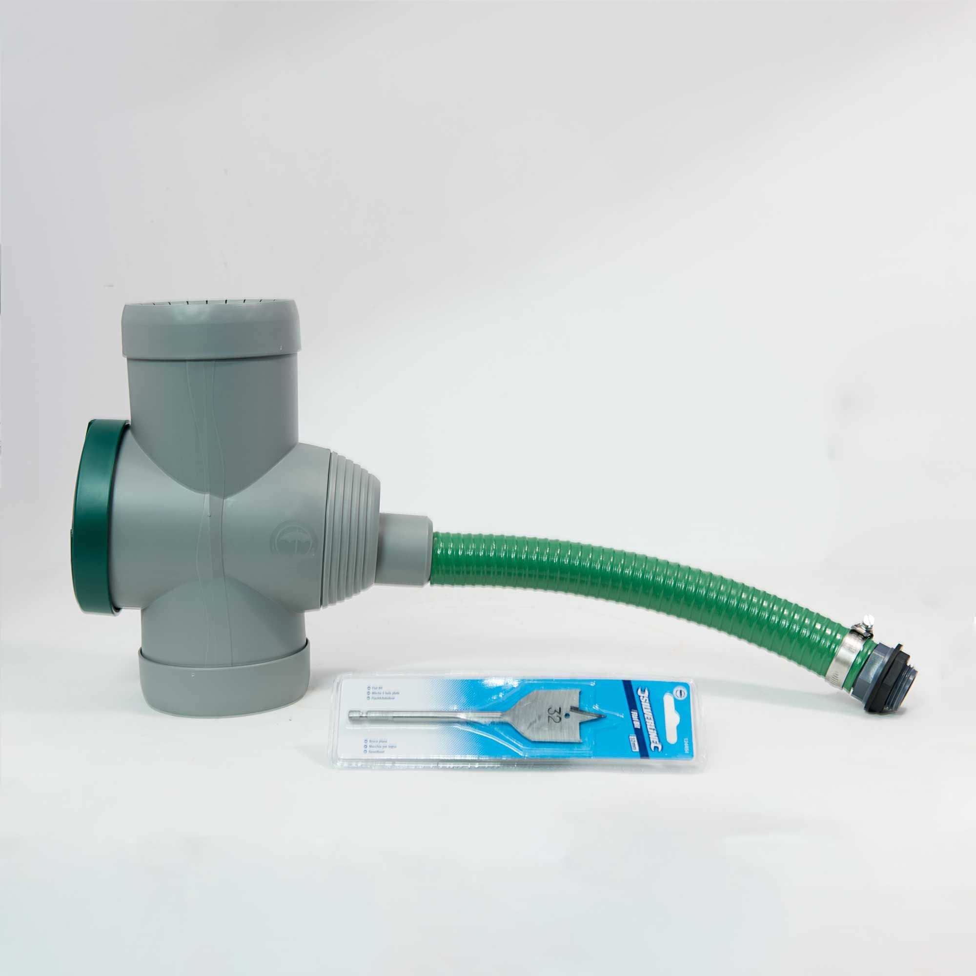 3P Universal Filter Collector Rain Diverter - Grey Original Organics