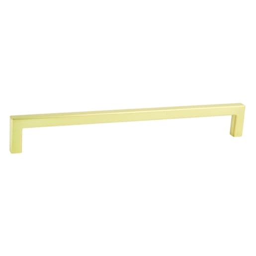 U Pull Handle Brushed Brass 128mm Centre