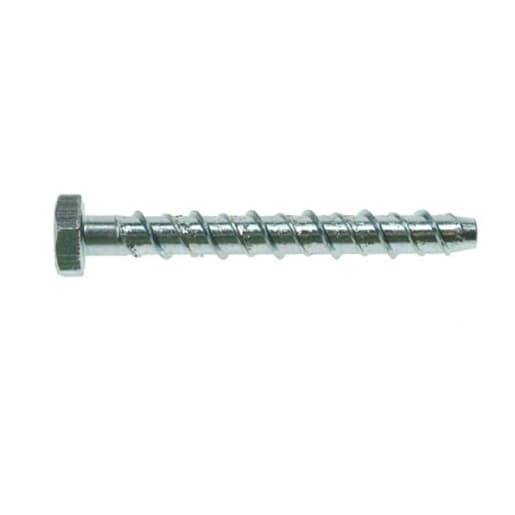 4TRADE Anchor Bolt Hexagon Head M14 x 150mm Zinc Plated PK5