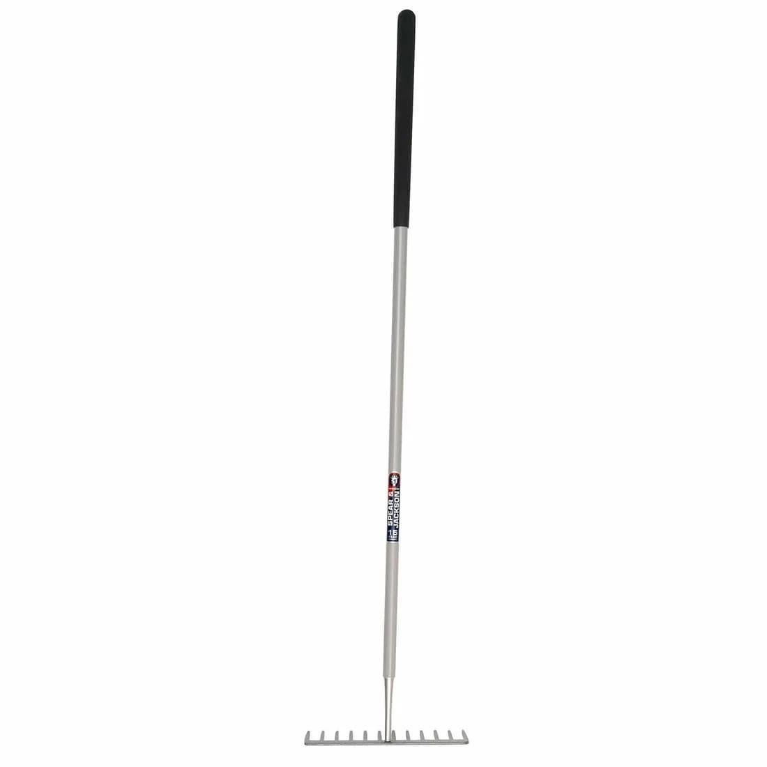 S+J Neverbend Soil Rake Carbon Steel