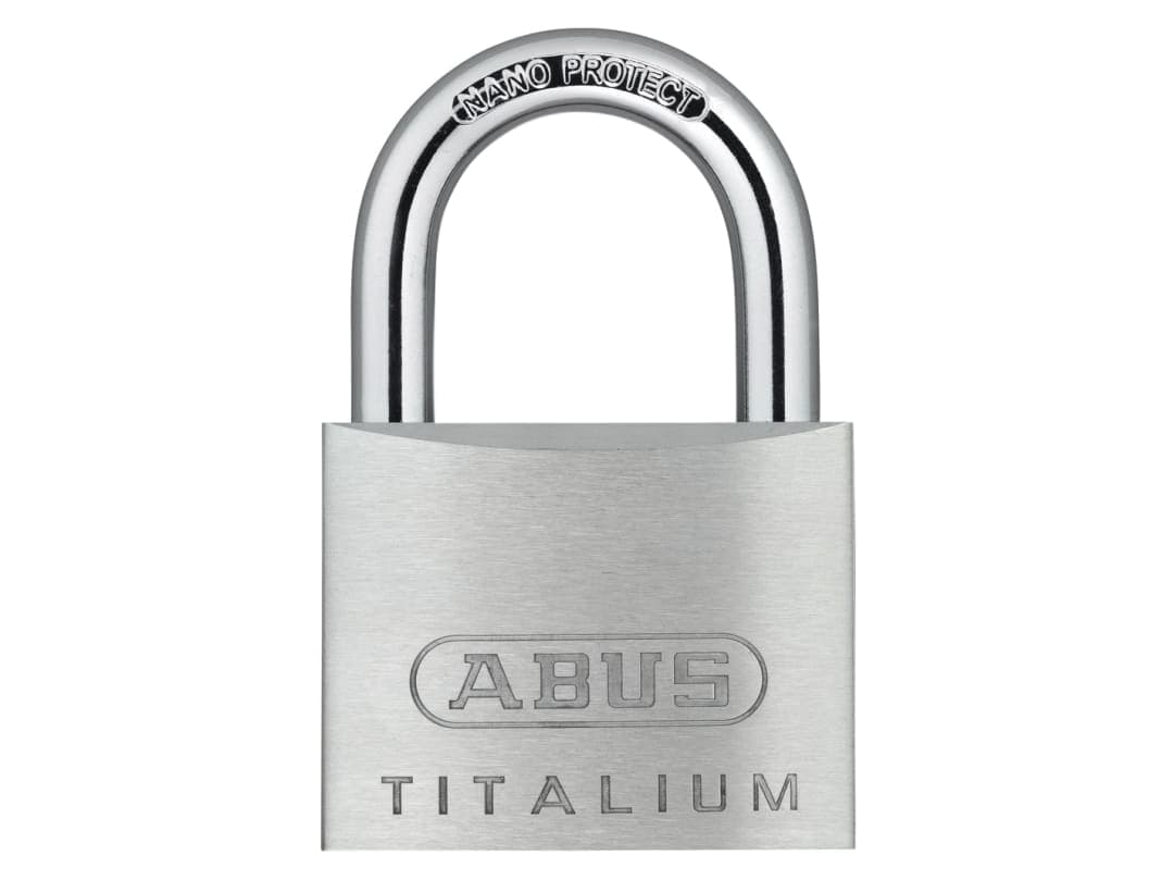 ABUS Mechanical 64TI/50mm TITALIUM™ Padlock Keyed Alike KA6511 10056205-01