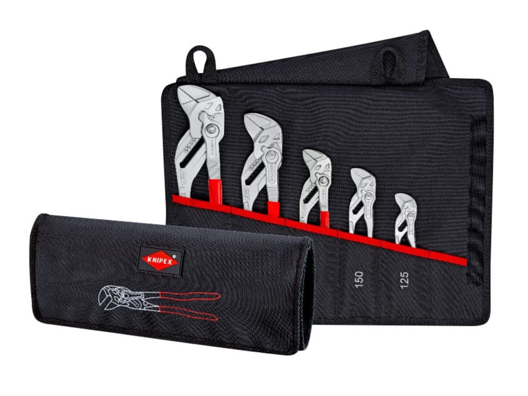Knipex 00 19 55 S4 Pliers Wrenches Set, 5 Piece 00 19 55 S4