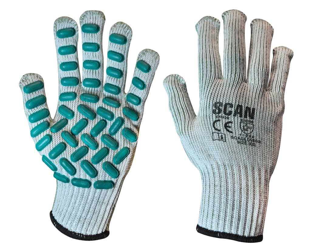 Scan Vibration Resistant Latex Foam Gloves - XXL (Size 11) L8500