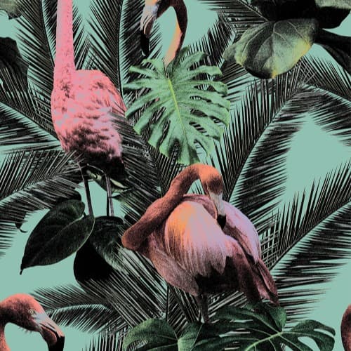 Acrylic Wall Panel - 896mm x 2400mm x 4mm Flamingo