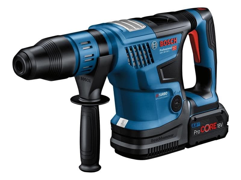 Bosch 0611915072 Gbh 18V-36 C Pro Biturbo Sds-Max Rotary Hammer 18V 2 X 8.0Ah Procore18V Li-Ion