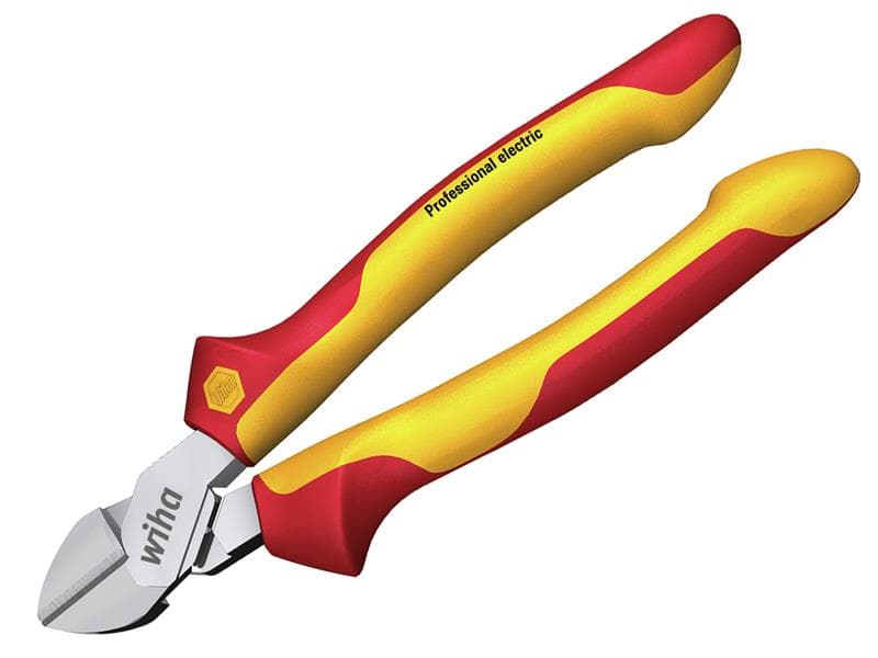 Wiha 43458 Professional Electric Diagonal Cutters With Dynamicjoint® 160Mm