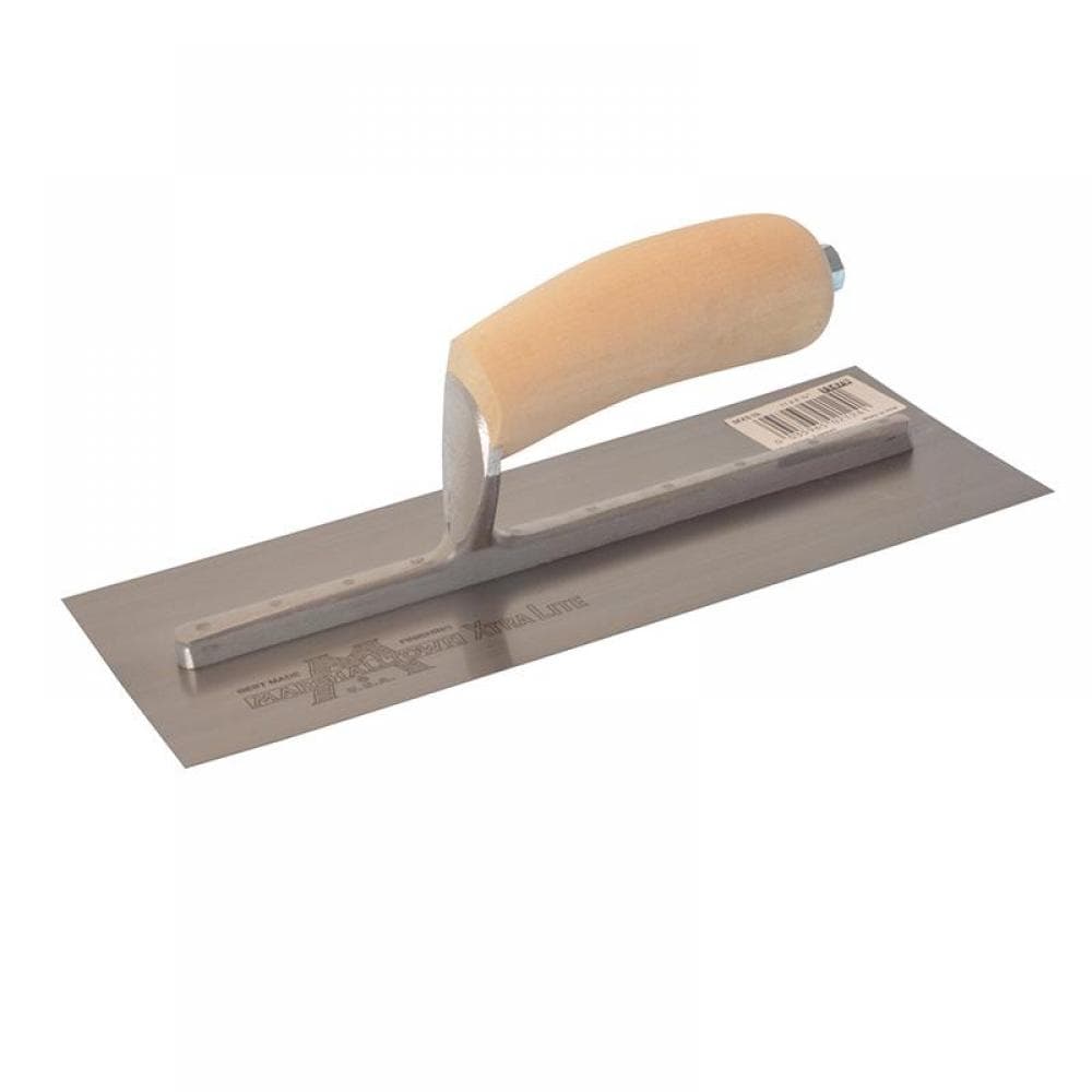 Marshalltown MXS1 Mxs1 Plastererfts Finishing Trowel Wooden Handle 11 X 4.1/2In