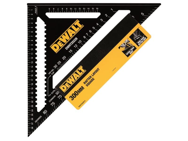 Dewalt Hand Tools DWHT25228-0 Metric Speed Square 30Cm