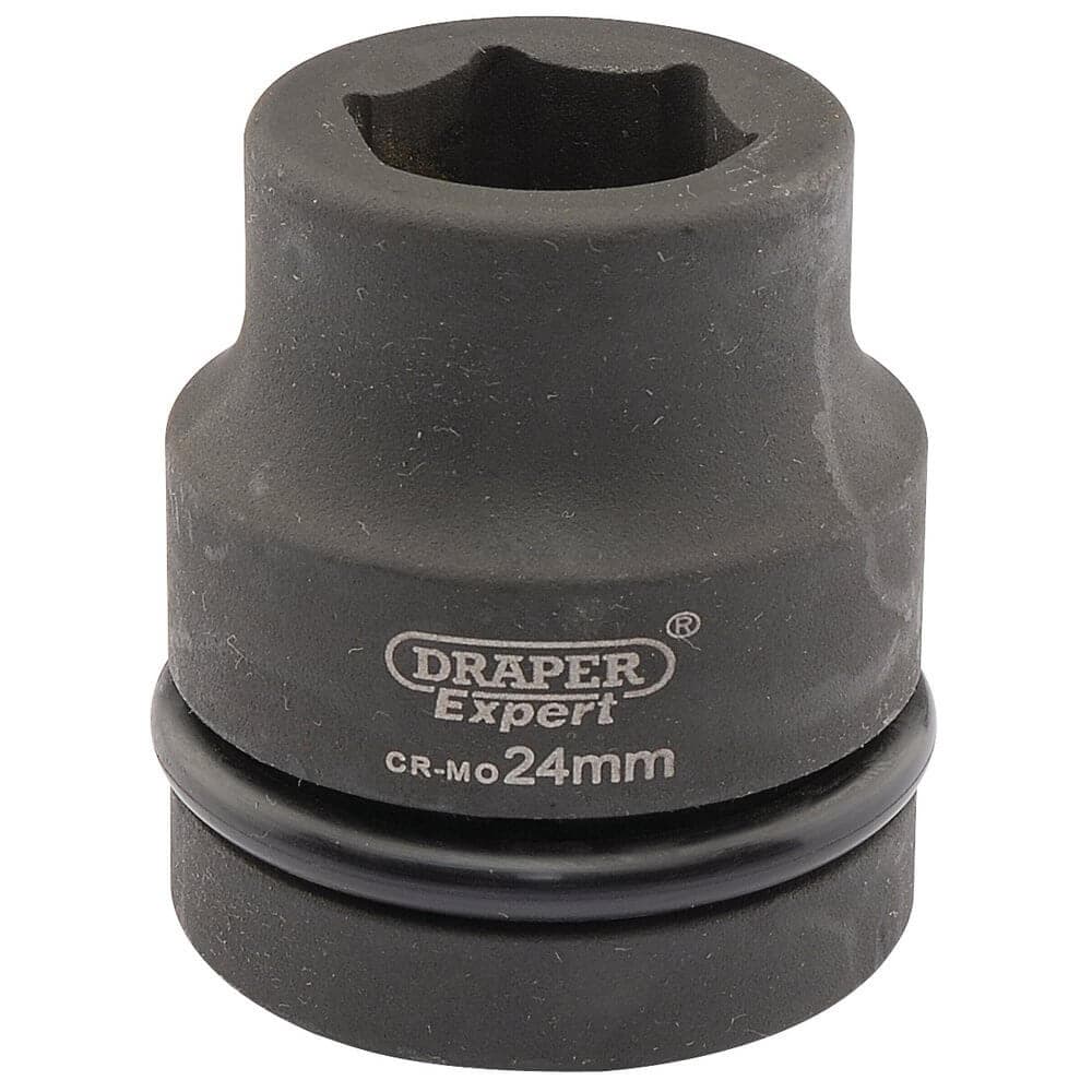 Draper Expert 05105 Expert Hi-Torq® 6 Point Impact Socket 1in Sq. Dr. 24Mm each