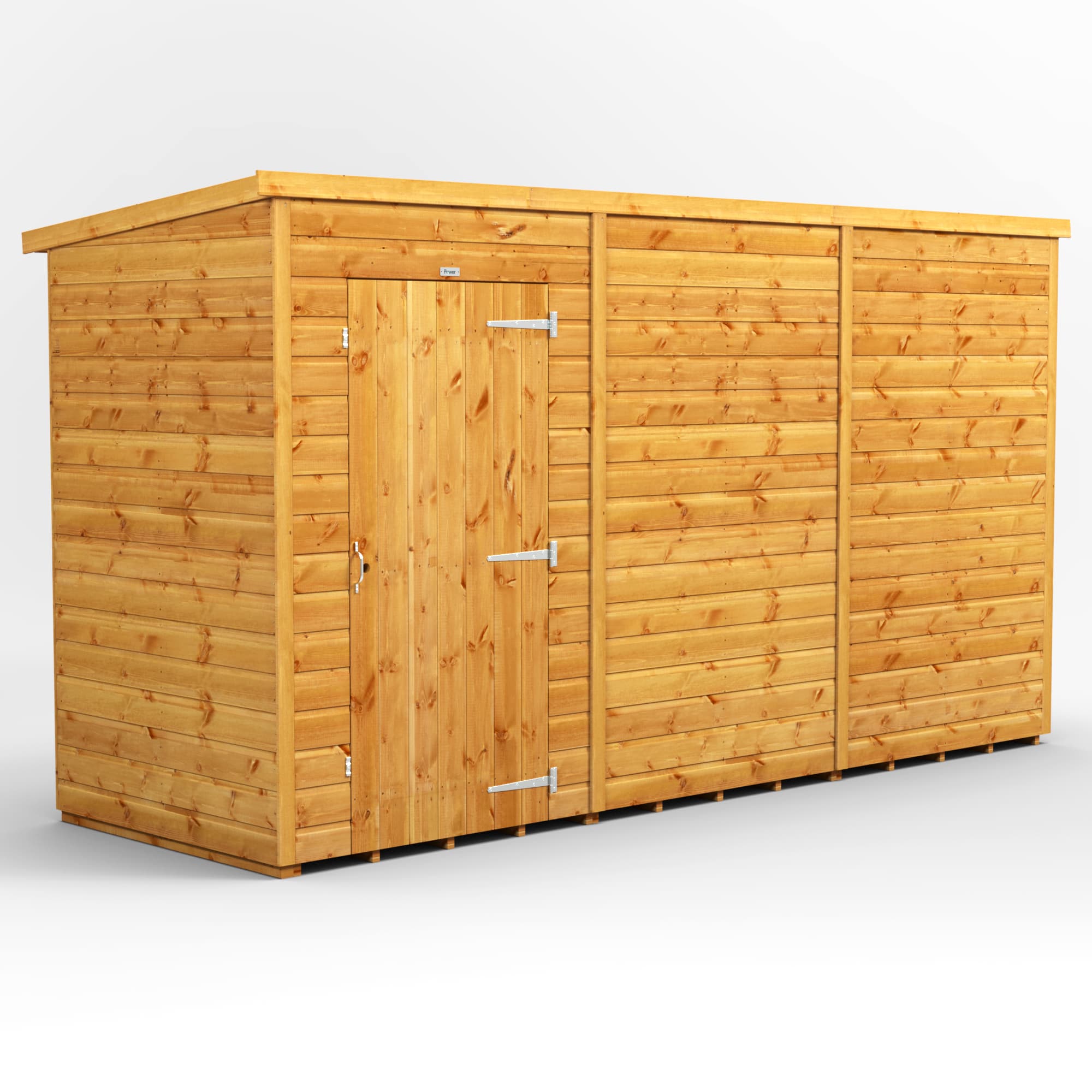 Powersheds 12 x 4 Power Windowless Pent