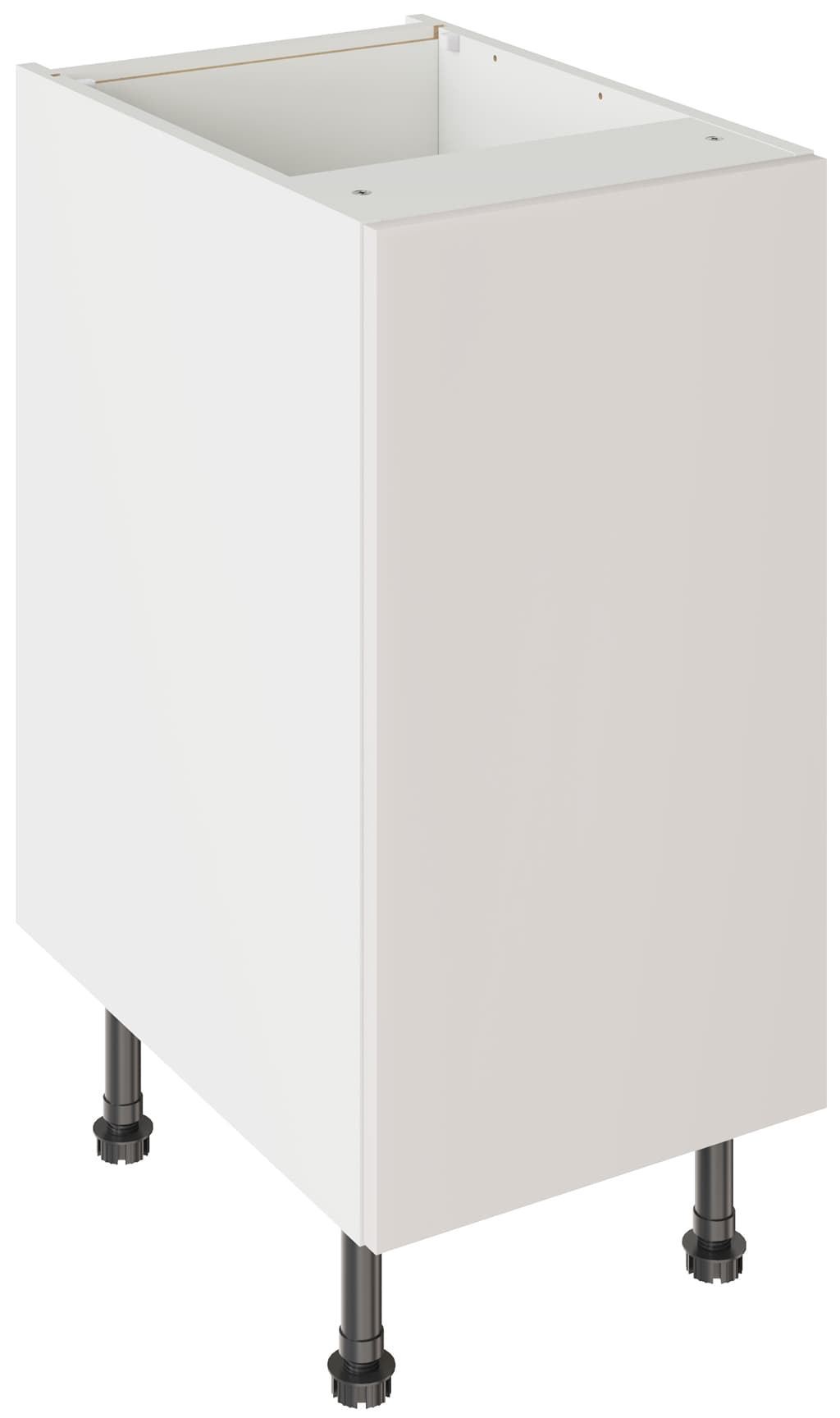 Kitchen Kit Flatpack 400 Base Kitchen Cabinet Slab Supermatt Light Grey