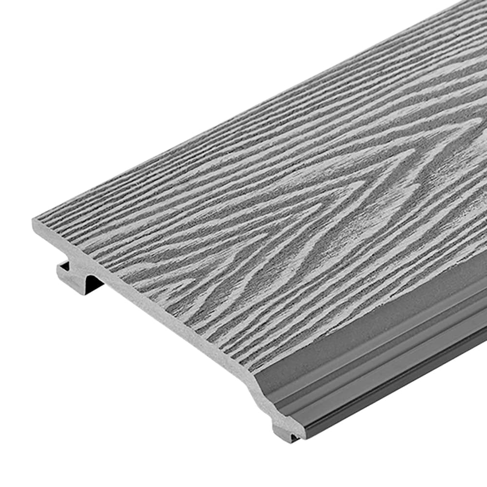 Cladco Composite Cladding Board Light Grey 157mm x 22mm x 3.6m