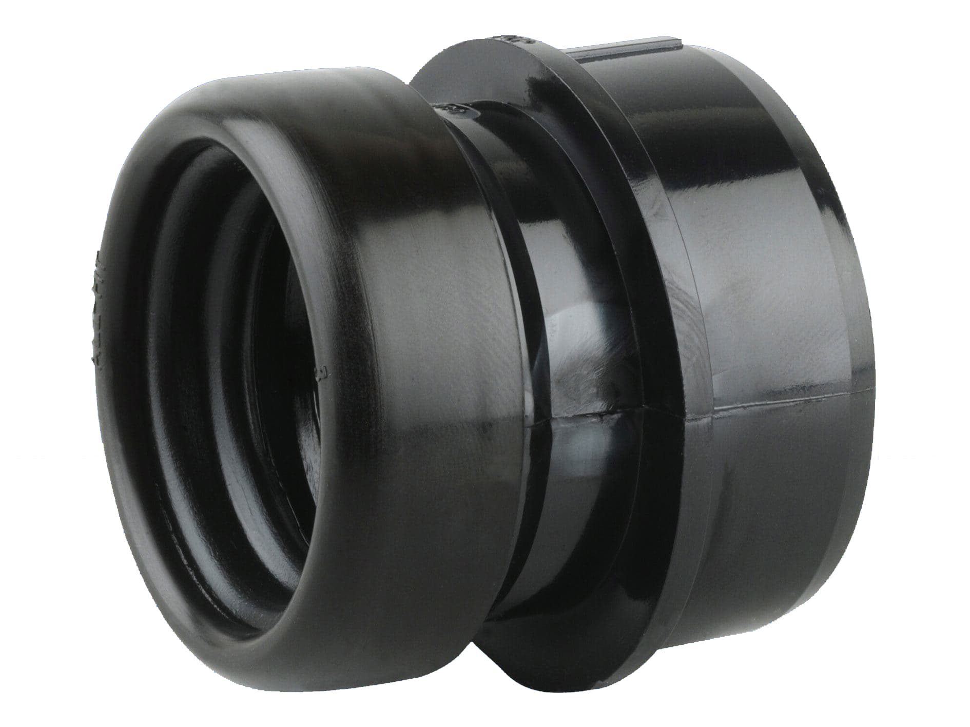 Osma Wavin OsmaSoil S/S boss adaptor (ring-seal) 40mm black