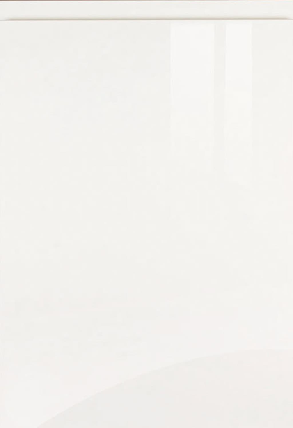 Kitchen Kit Customer Sample Door for J-pull Super Gloss White 396mm x 570mm - FKKJ0026