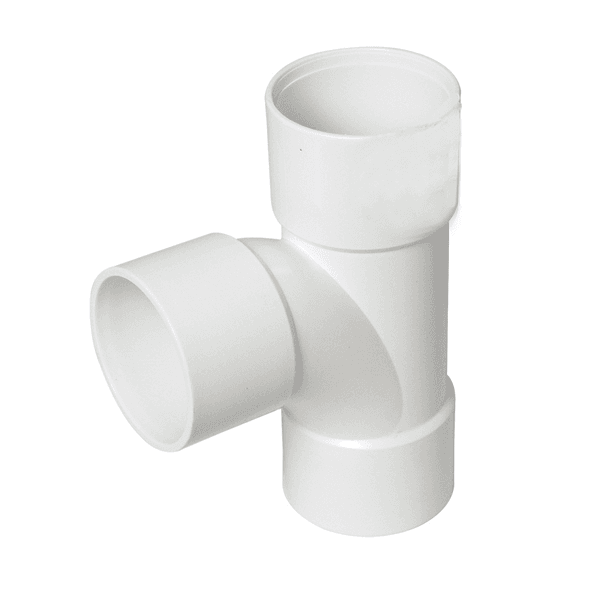 FloPlast Solvent Weld Waste Tee - 32mm White