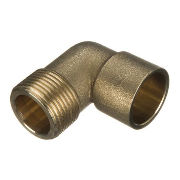 Solder Ring Male Iron Adaptor Bent - 15mm x 1/2"