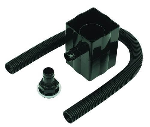 FloPlast Cast Iron Effect Square and Round Downpipe Rain Diverter