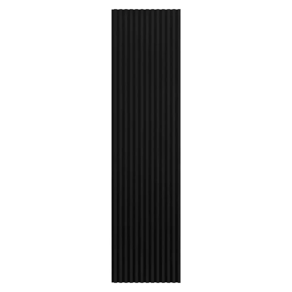Acoustic Wall Panelling - Black Laminate - 21mm x 2400mm x 600mm