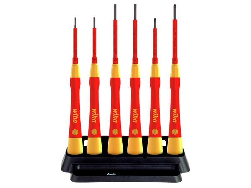 Wiha 42989 Picofinish® Sl/Ph Fine Vde Screwdriver Set 7 Piece