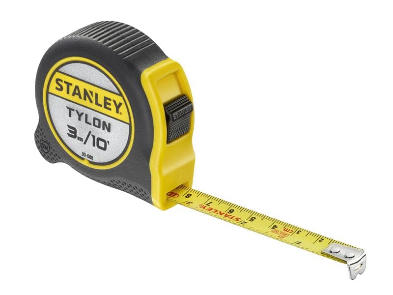 Stanley® 1-30-686 Tylon™ Pocket Tape 3M/10Ft (Width 13Mm) Loose
