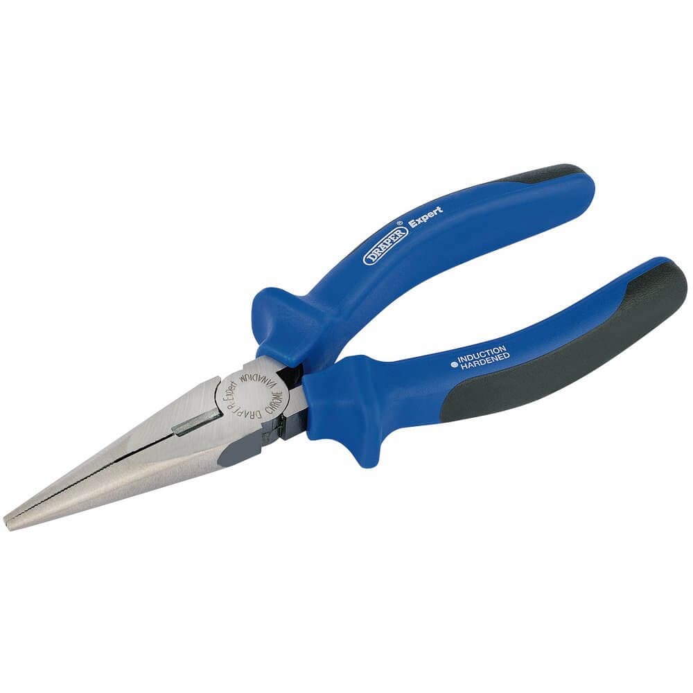 Draper Expert 68887 Heavy Duty Soft Grip Long Nose Pliers 160Mm each