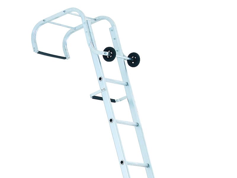 Zarges 100621 Industrial Roof Ladder 2-Part 1 X 9 & 1 X 10 Rungs 5.95M