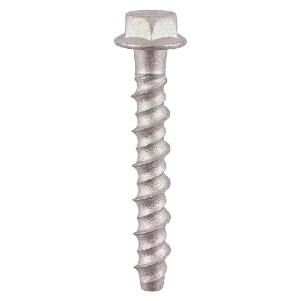 Timco MF6100 Multi-Fix Masonry Bolts - Hex Flange - Exterior - Silver 6.0 X 100 Box 100