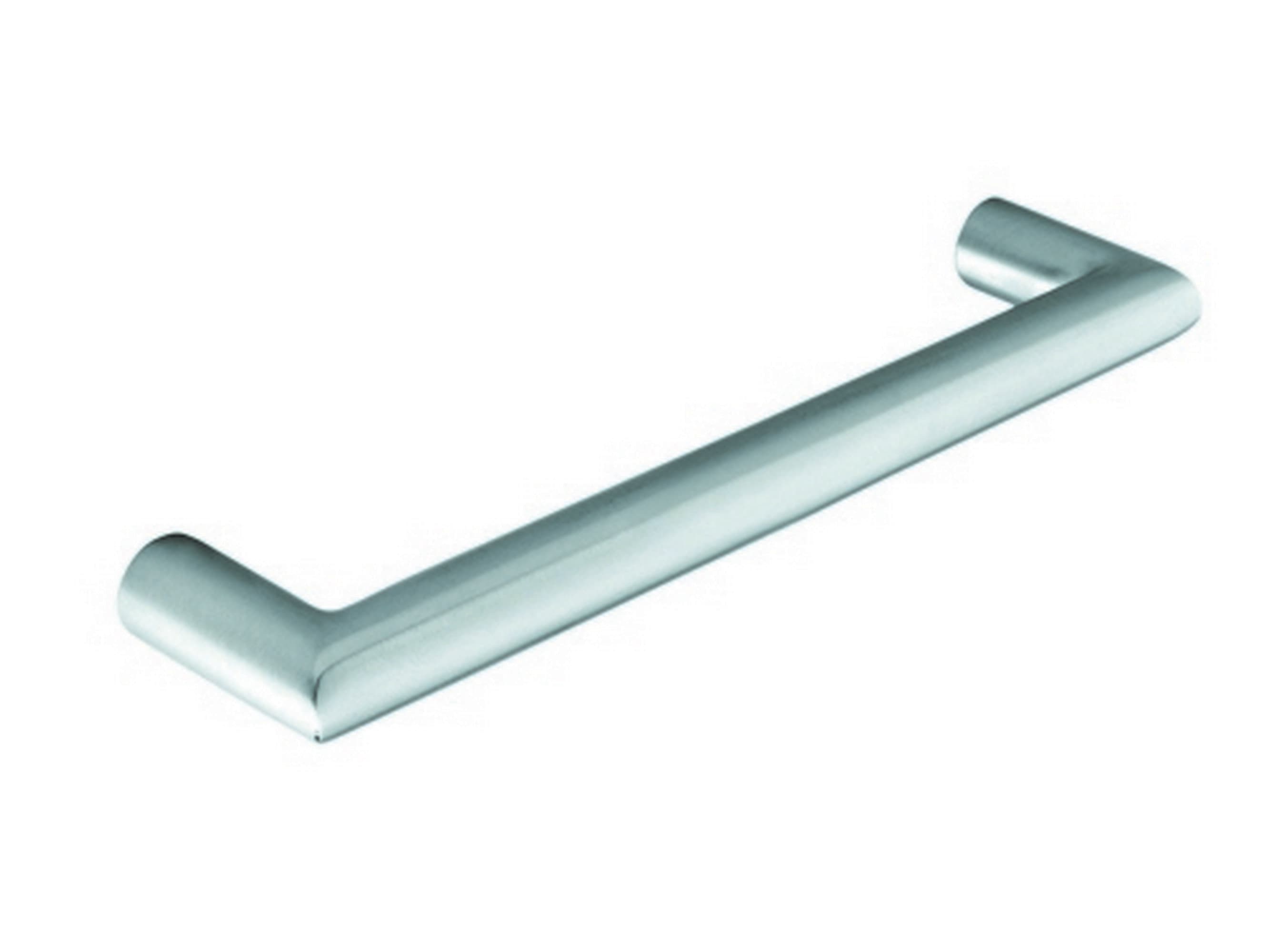 Mitred D Handle Matt Nickel Finish 128mm Centre