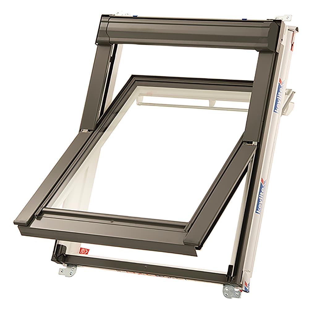 Keylite PVC Centre Pivot Hi-therm Roof Window 1340 x 980mm PCP09HT