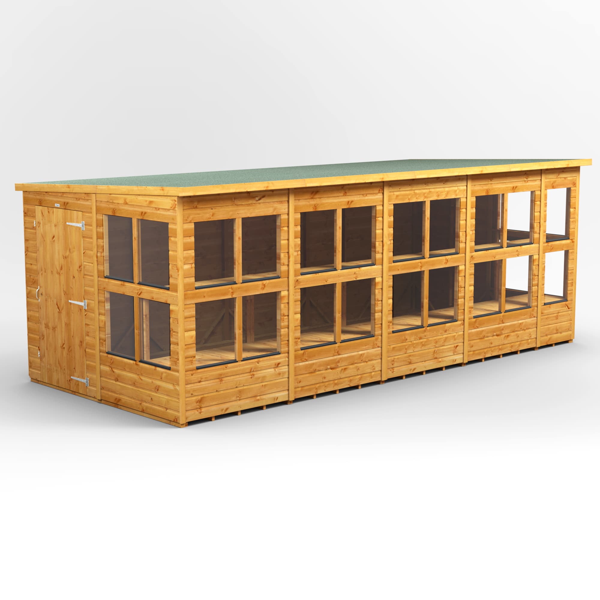 18 x 8 Power Pent Potting Shed