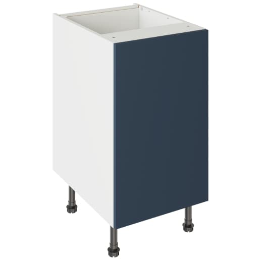 Flatpack 450 Base Kitchen Cabinet Slab Supermatt Blue