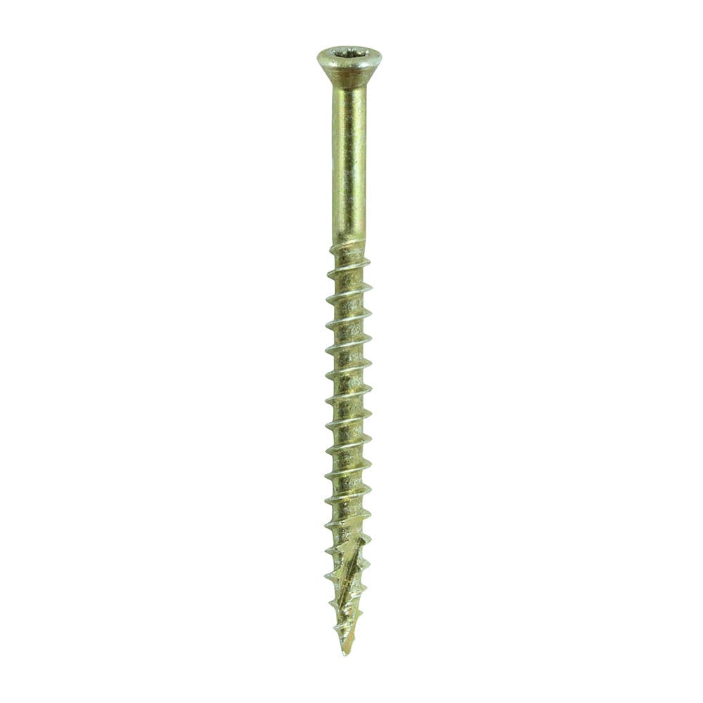TIMCO C2 Tongue-Fix – TX – Reduced Countersunk – Twin-Cut – Yellow