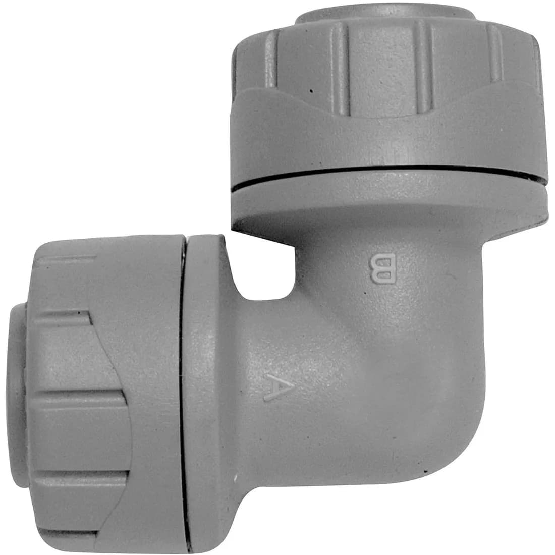 Equal Elbow 15Mm Pk10 Polyplumb Grey