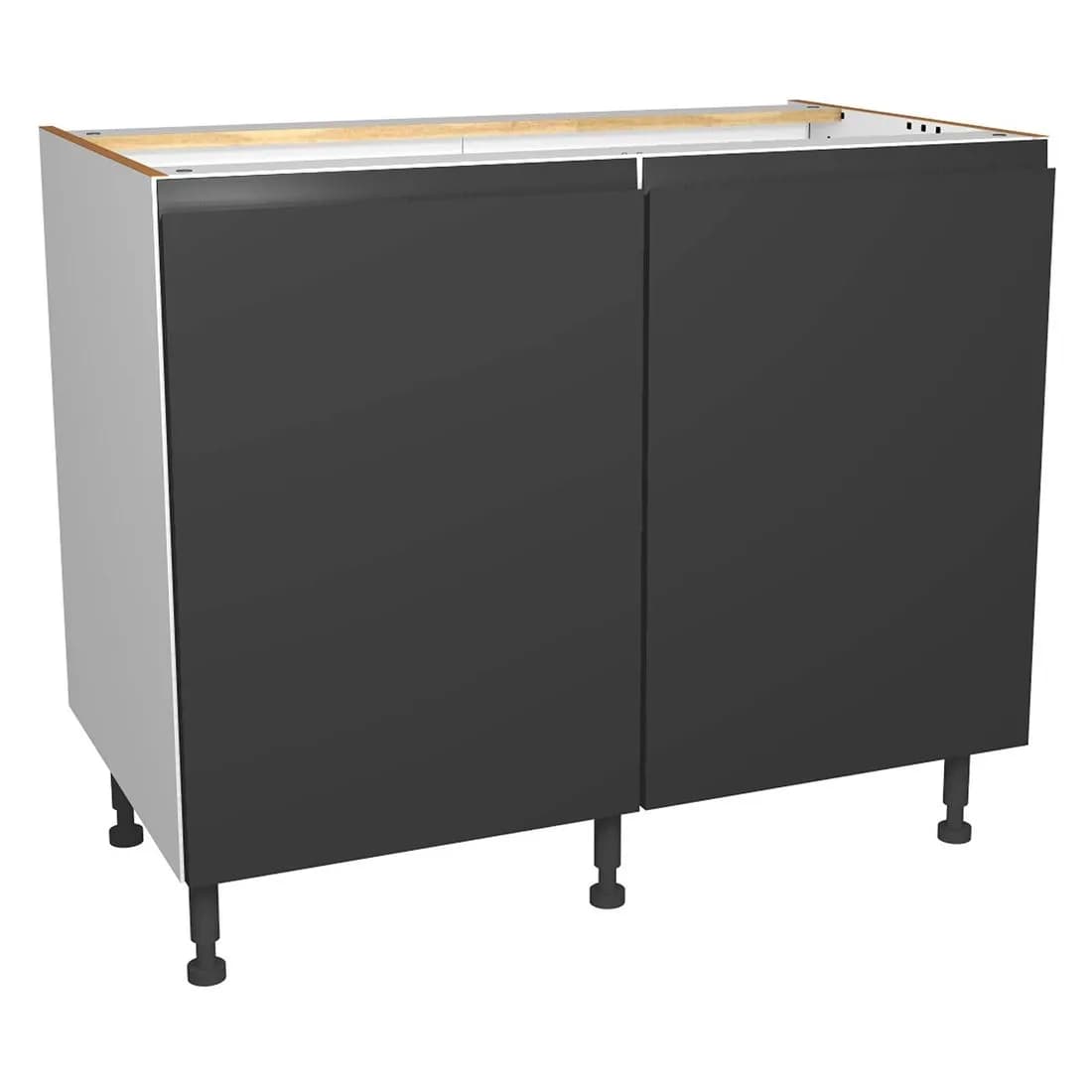 Base Unit Capri Dark Grey 1000Mm