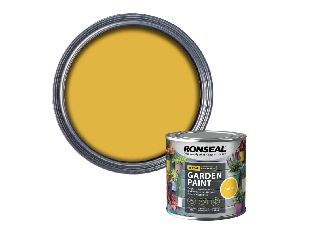 Ronseal Garden Paint Sunburst 250ml 37602