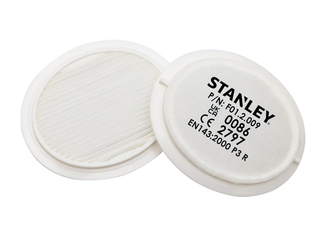 STANLEY® Respiration P3 Replacement Filters (Pack of 2) F01.2.009.GB1