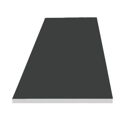 150mm Dark Grey Smooth Soffit Board - 10mm x 5mtr - Pack of 2